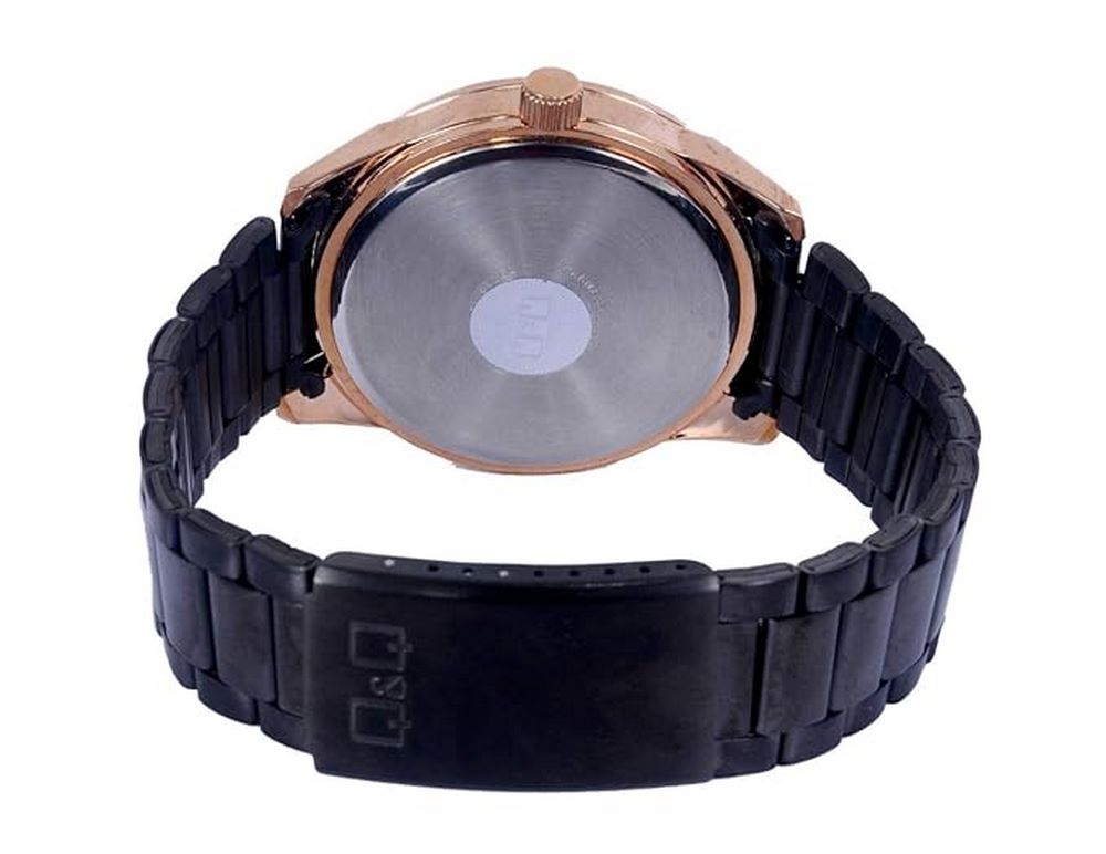 Reloj Qyq Negro Pavonado Hombr