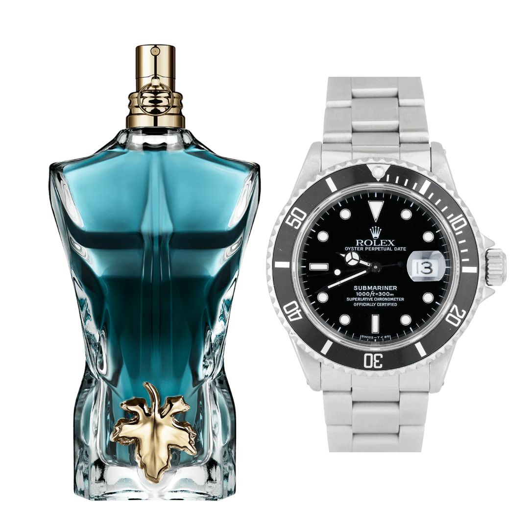 Combo Día de los Padres: PERFUME LE BEAU JP + RELOJ ROLEX