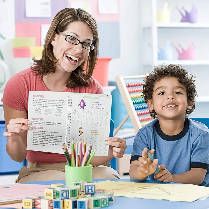 Cuadernos Mágicos Reutilizables Aprender ✅