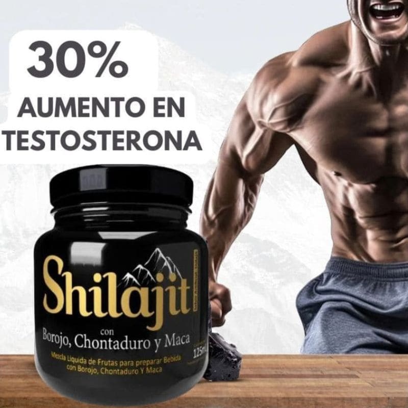 SHILAJIT 125ML ORIGINAL CON REGISTRO INVIMA - Borojó, Maca y Chontaduro. Incluye un obsequio 🎁