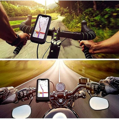 SOPORTE MULTIFUNCIONAL PARA CELULAR EN MOTOS Y BICICLETAS