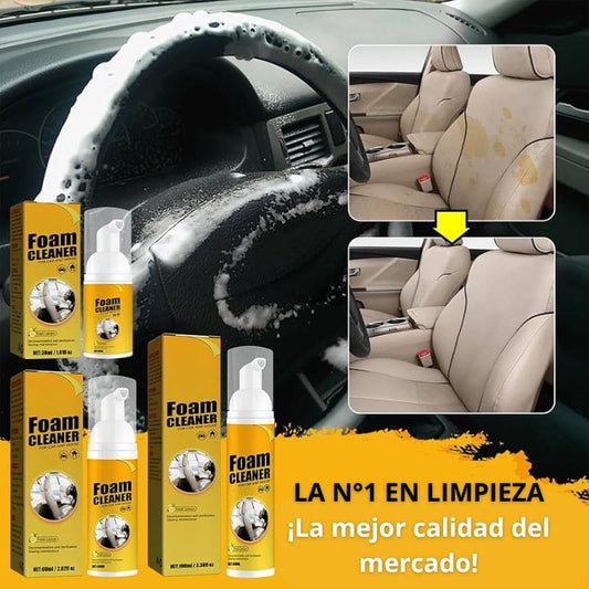 FOAM CLEANER: LIMPIEZA GARANTIZADA EN TODAS LAS SUPERFICIES