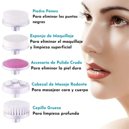 Restan 3 Combos🔥Brochas 24x Profesional + Regalo Cepillo Electrico Limpieza Facial 5 En 1