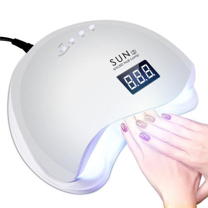 Cabina para Uñas de Gel Acrílico - Led/UV Sun5 Digital 48w Bivolt