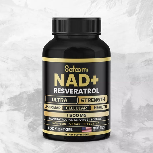 NAD + Resveratrol 1500mg - 100 Caps | Registro INVIMA