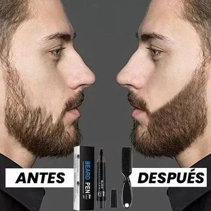 Corrector de Barba, Cejas y Cabello - Pigmentación Intensa y Resistente al Agua