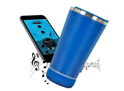 Vaso Térmico Bluetooth con Música 🎶 y Destapador 🍻 – Combo Perfecto!