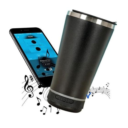 Vaso Térmico Bluetooth con Música 🎶 y Destapador 🍻 – Combo Perfecto!