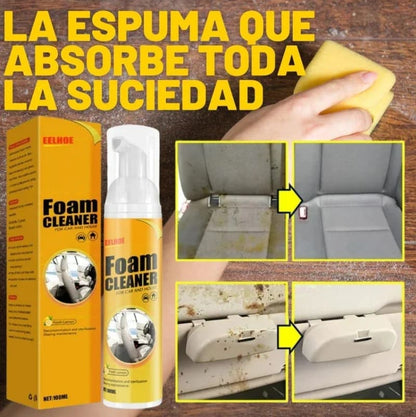 FOAM CLEANER: LIMPIEZA GARANTIZADA EN TODAS LAS SUPERFICIES