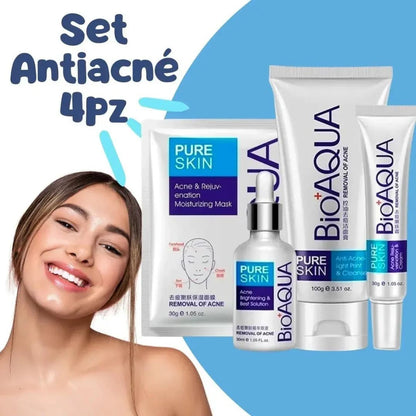 Kit Anti-Acné: Solución Completa para una Piel Libre de Imperfecciones + Mascarilla Facial de Regalo